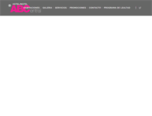 Tablet Screenshot of hotelabcentral.com
